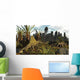 Triassic Scene with Sailback Wall Decal