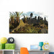 Triassic Scene with Sailback Wall Decal