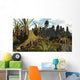 Triassic Scene with Sailback Wall Decal