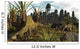 Triassic Scene with Sailback Wall Decal
