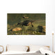 Hupehsuchus Marine Reptiles Swimming Wall Decal