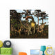 Jobaria Dinosaur Is Menaced Wall Decal