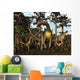 Jobaria Dinosaur Is Menaced Wall Decal