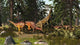 Late Triassic Scene with Wall Decal