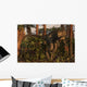 Megalosaurus Dinosaur Stalks Forest Wall Decal