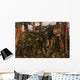 Megalosaurus Dinosaur Stalks Forest Wall Decal