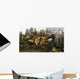 Stegosaurus Hanging out Wall Decal