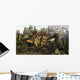 Stegosaurus Hanging out Wall Decal