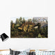 Stegosaurus Hanging out Wall Decal