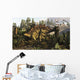 Stegosaurus Hanging out Wall Decal