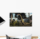 Large Chubutisaurus Is Attacked Wall Decal