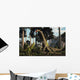 Large Chubutisaurus Is Attacked Wall Decal