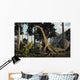 Large Chubutisaurus Is Attacked Wall Decal