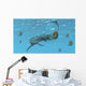 Tylosaurus Tries to Feed Wall Decal