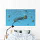 Tylosaurus Tries to Feed Wall Decal