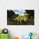 Styracosaurus Horned Dinosaur Late Wall Decal