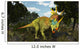 Styracosaurus Horned Dinosaur Late Wall Decal