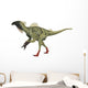 Beipiaosaurus Feathered Walking Dinosaur Wall Decal