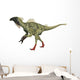 Beipiaosaurus Feathered Walking Dinosaur Wall Decal