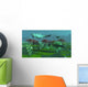 Large Dunkelosteus and Other Wall Decal