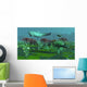 Large Dunkelosteus and Other Wall Decal