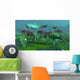 Large Dunkelosteus and Other Wall Decal