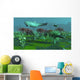 Large Dunkelosteus and Other Wall Decal