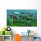 Large Dunkelosteus and Other Wall Decal