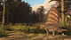 Group Dimetrodon's Hunting Permian Wall Decal