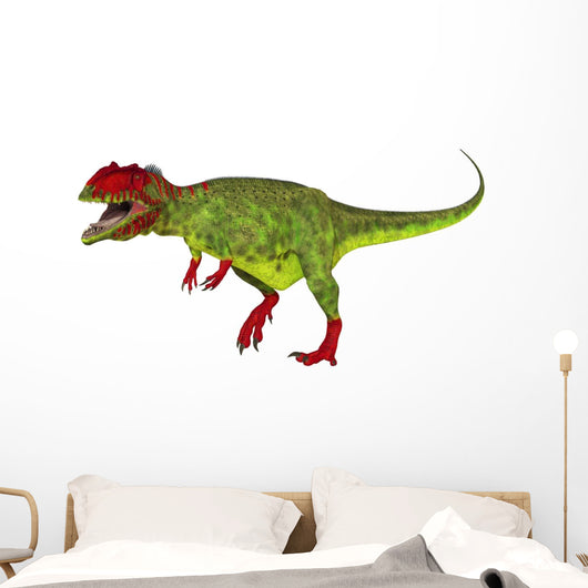 Giganotosaurus Dinosaur White Wall Decal