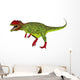 Giganotosaurus Dinosaur White Wall Decal