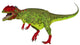 Giganotosaurus Dinosaur White Wall Decal