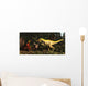 Lythronax Dinosaur Confronts Diabloceratops Wall Decal