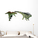 Tyrannotitan Dinosaur Attacking Agustinia Wall Decal
