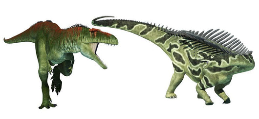 Tyrannotitan Dinosaur Attacking Agustinia Wall Decal