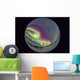 Fish-eye Lens Northern Lights Wall Decal Design 2
