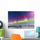 Aurora Borealis Seen from Wall Decal