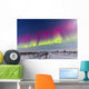 Aurora Borealis Seen from Wall Decal