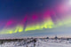 Aurora Borealis Seen from Wall Decal