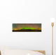 Aurora Borealis behind Grain Wall Decal