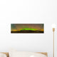Aurora Borealis behind Grain Wall Decal