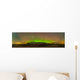 Aurora Borealis behind Grain Wall Decal