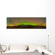 Aurora Borealis behind Grain Wall Decal