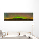 Aurora Borealis behind Grain Wall Decal