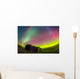 Fish-eye Lens Northern Lights Wall Decal Design 1