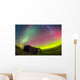 Fish-eye Lens Northern Lights Wall Decal Design 1
