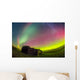 Fish-eye Lens Northern Lights Wall Decal Design 1
