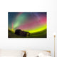 Fish-eye Lens Northern Lights Wall Decal Design 1