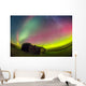 Fish-eye Lens Northern Lights Wall Decal Design 1