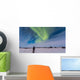 Aurora Borealis under Bright Wall Decal